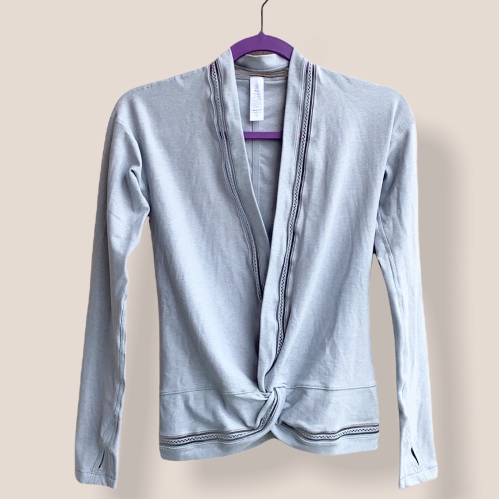Ivivva twist knot long sleeve top